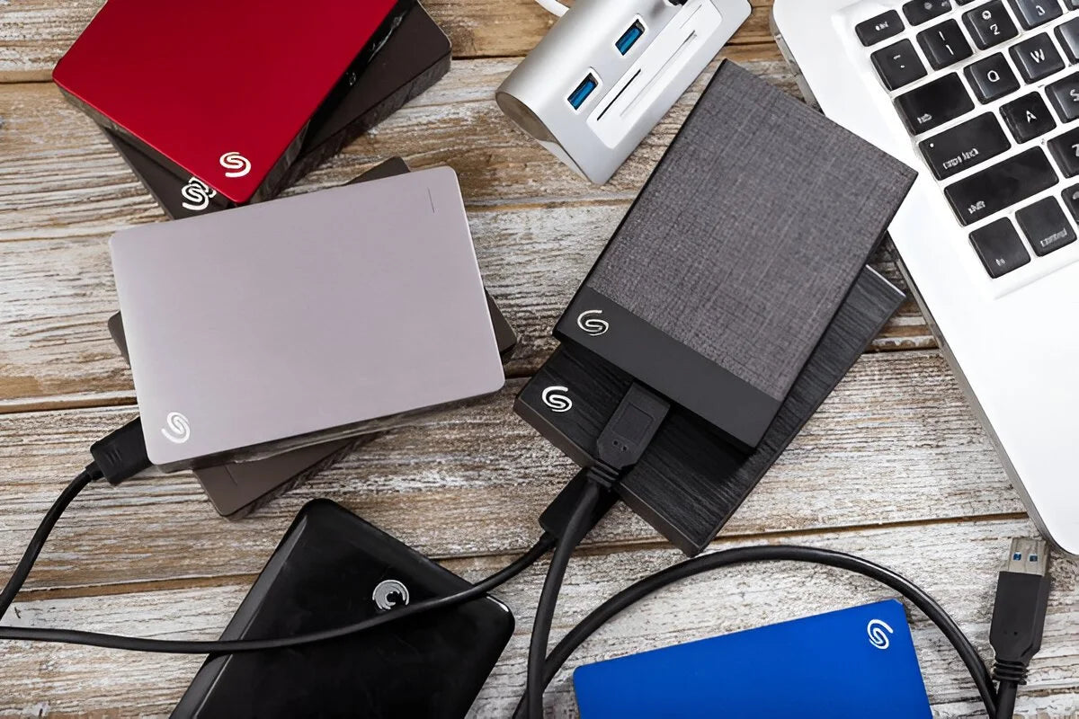 Seagate Portable External SSDs and HDDs