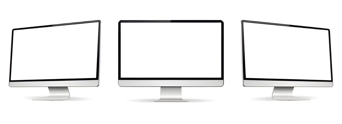 Collection of monitors including ultra-wide, high-resolution, and gaming displays