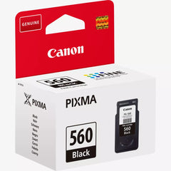 Original Canon PG-560 Black Ink – Single cartridge (3713C001), crisp and sharp text output for PIXMA printers