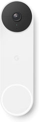 Google Nest Doorbell Battery (GWX3T) – 960p wireless video doorbell with smart motion detection