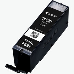 Original Canon PGI-550PGBK XL Black Ink – Pigment-based, high yield for sharp text and professional documents
