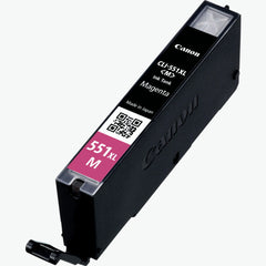 Original Canon CLI-551XL Magenta Ink – XL cartridge (6445B001), long-lasting, vibrant colour for PIXMA printers
