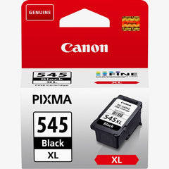 Canon PG-545XL Black Ink Cartridge – Genuine High-Yield Canon PIXMA Series (8286B001), 15ml capacity, prints up to 400 pages – UK packaging