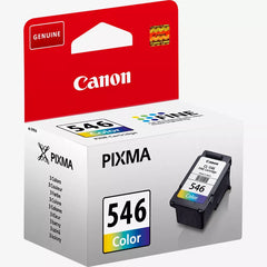 Original Canon CL-546 Colour Ink – Tri-colour cartridge for vibrant photo and document printing with PIXMA printers – UK version