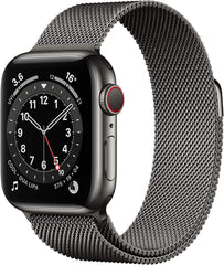 Apple Watch Series 6 GPS + Cellular, 40mm Graphite Stainless Steel Case