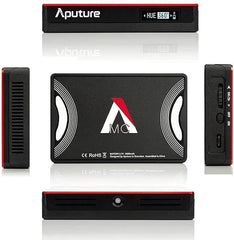 High-quality Aputure AL-MC RGBWW light for photography and videography