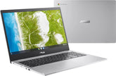 Lightweight ASUS Chromebook C424 with 4GB RAM and 64GB eMMC storage for home use
