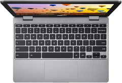 ASUS C223NA Chromebook with fast boot-up and Chrome OS for productivity