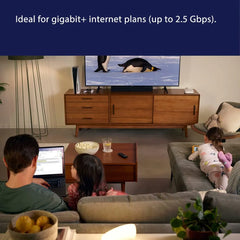 Wi-Fi 6E eero Pro 6E mesh router with tri-band technology for seamless connectivity