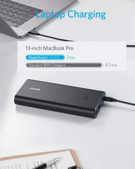 Anker PowerCore+ 26800 PD power bank for laptops, smartphones, and tablets