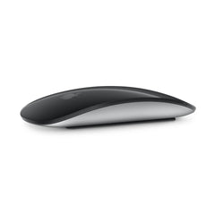 Side view of Apple Magic Mouse in Black showing sleek design
