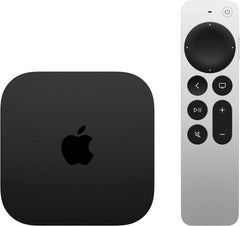 Apple TV 4K 64GB (3rd Gen) with Siri Remote – Front View
