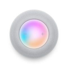 Top view of Apple HomePod in white