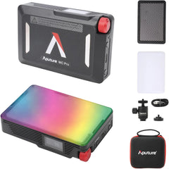 Aputure MC Pro RGBWW LED video light with IP65 waterproof rating