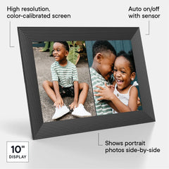 Aura Carver 10.1-inch WiFi digital frame for seamless photo sharing
