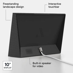 High-resolution Aura Carver smart picture frame with auto-adjust brightness