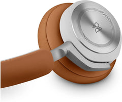 Close up of Bang & Olufsen Beoplay HX Headphones in Timber