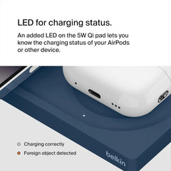 Belkin 2-in-1 wireless charger with MagSafe compatibility for iPhone and accessories