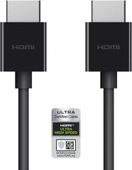 High-performance Belkin UltraHD HDMI cable for seamless 4K and 8K streaming