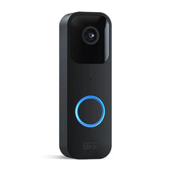 Blink Video Doorbell (Black) – wireless or wired HD video doorbell with two-way audio