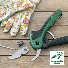 High-performance Bosch EasyPrune electric secateurs for gardening enthusiasts