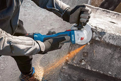 Bosch cordless angle grinder with lightweight and compact design