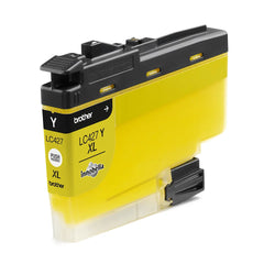 Original Brother LC427XLY Yellow Ink – High yield XL cartridge for vibrant prints, compatible with Brother printers, 5000-page yield – UK version