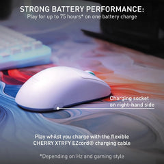 CHERRY XTRFY M68 ultra-lightweight cordless gaming mouse for competitive gaming