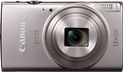 Closeup of the canon IXUS 285hs camera lens