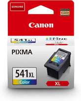 Canon CL-541XL Colour Ink Cartridge – High Yield Genuine Canon PIXMA Series (5226B001), 15ml tri-colour ink, prints up to 400 pages – UK packaging