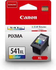 Canon CL-541XL Colour Ink Cartridge – High Yield Genuine Canon PIXMA Series (5226B001), 15ml tri-colour ink, prints up to 400 pages – UK packaging