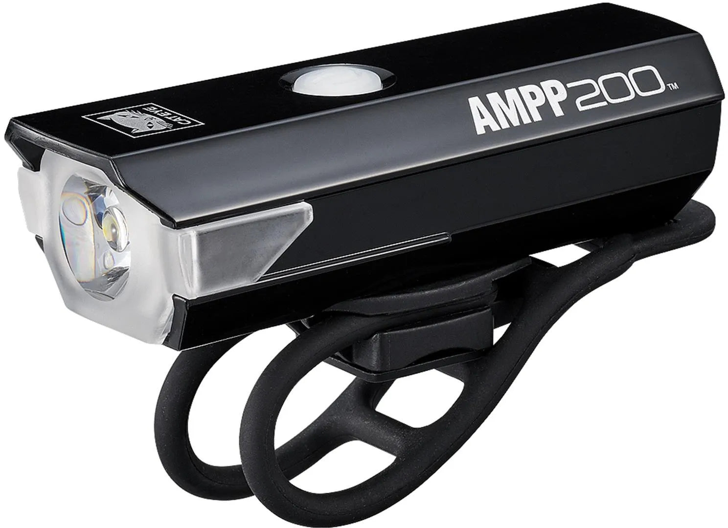 CatEye AMPP 200 super bright LED bicycle front light with USB rechargeable battery