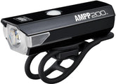 CatEye AMPP 200 super bright LED bicycle front light with USB rechargeable battery