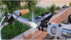 High-performance CatEye AMPP 200 front light with OptiCube lens technology