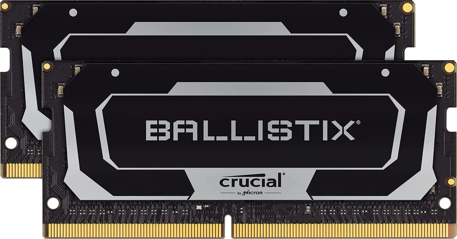 Crucial Ballistix 16GB (8GBx2) 3200MHz DDR4 laptop gaming memory kit