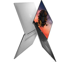 Premium Dell XPS 13 with sleek Platinum Silver design and anti-glare touchscreen