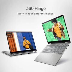 Dell Inspiron 7420 with backlit keyboard and Platinum Silver premium design