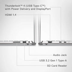 High-performance Dell 2-in-1 laptop with touchscreen and fingerprint reader