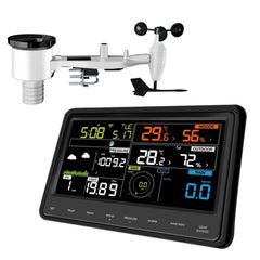 Ecowitt WS2910 digital WiFi weather station with a 6.8” color display