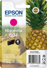 Epson 604 Magenta genuine Ink Cartridge – Pineapple Series