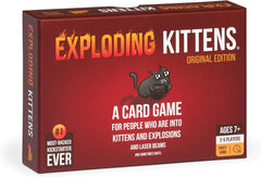 Exploding Kittens Original Edition card game for 2-5 players, ages 7+