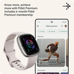 Fitbit Sense 2 advanced health tracking watch with ECG app and stress management
