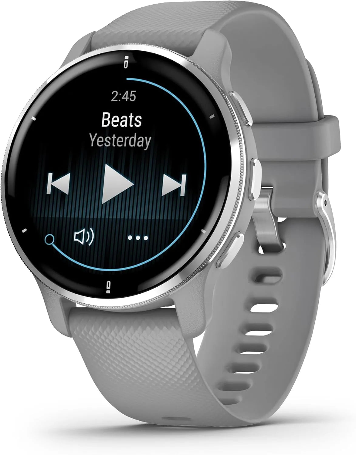 Garmin Venu 2 Plus Smartwatch in grey for Music Storage