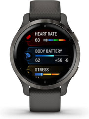 Garmin Venu 2S Smartwatch with All-Day Health Monitoring and 10-Day Battery Life