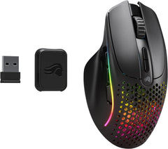 Matte black Glorious Model i2 ultra-light gaming mouse for MMO, MOBA, and FPS games