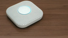 Battery-powered Google Nest Protect with split-spectrum smoke detection