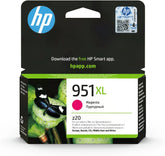 HP 951XL Magenta Ink Cartridge – Genuine HP High Yield (CN047AE), single pack, prints up to 1500 pages, compatible with OfficeJet Pro printers – UK packaging