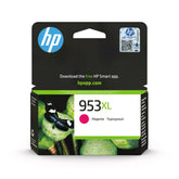 HP 953XL Magenta Ink Cartridge – Genuine HP High Yield (F6U17AE), single pack, prints up to 1450 pages, ideal for HP OfficeJet Pro printers – UK packaging