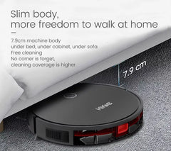 HiKiNS HKS-888 smart robot vacuum with self-charging and app control