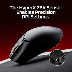Wireless HyperX Pulsefire Haste 2 Mini mouse with up to 100 hours battery life